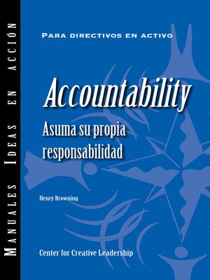 cover image of Accountability